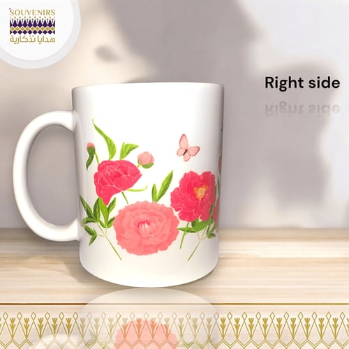 كوب سيراميك - طائف الورد
