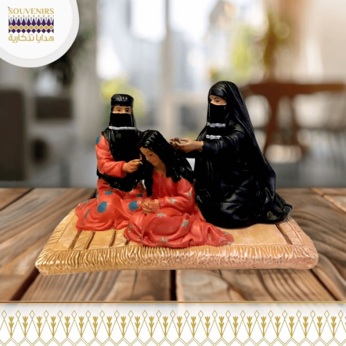 تحفة مجسم تجديل الشعر