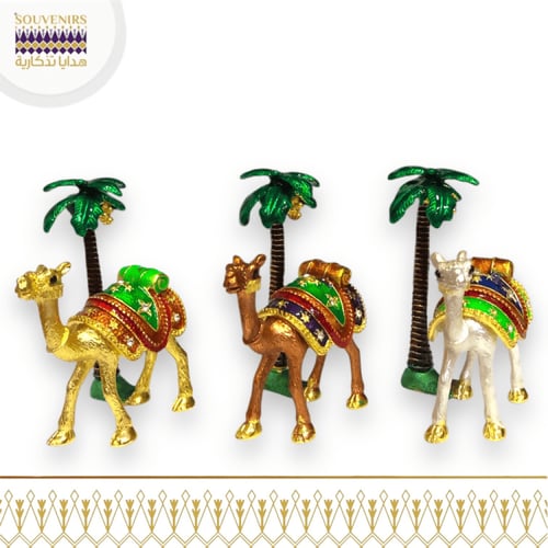 تحفة مجسم جمل نحاسي