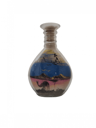 زجاجة رمل ابها 15سم جمل