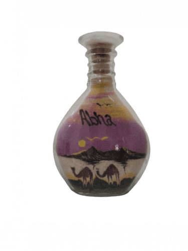 زجاجة رمل ابها 15سم جمل