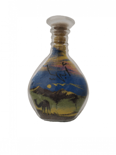 زجاجة رمل ابها 15سم جمل