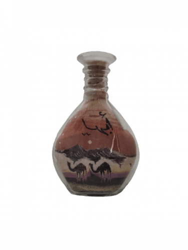 زجاجة رمل ابها 15سم جمل