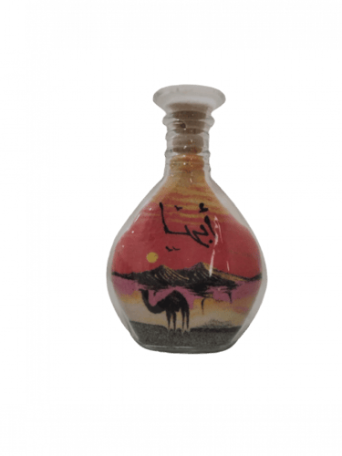 زجاجة رمل ابها 15سم جمل