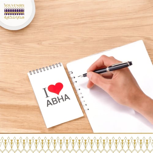 دفتر نوت A6 - أنا أحب ابها