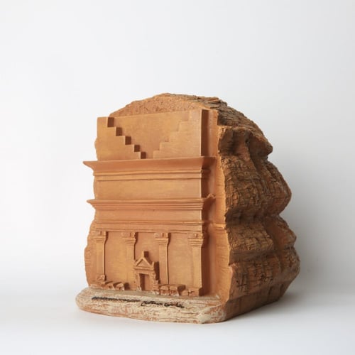 مجسم قصر الفريد - لحيان (مدائن صالح) العلا