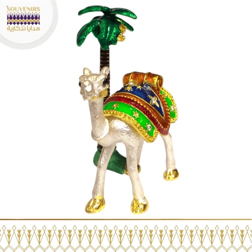 تحفة مجسم جمل نحاسي