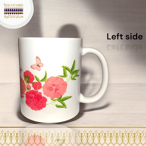 كوب سيراميك - طائف الورد
