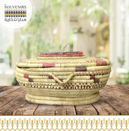 جونة خوص بيضاوي كبير