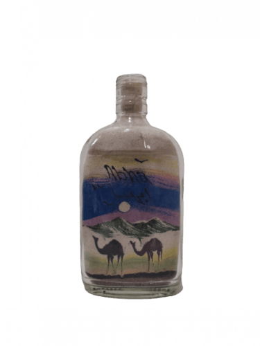 زجاجة رمل 19سم ( ابها ) جمل