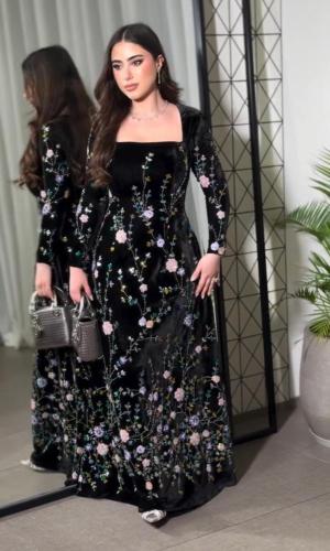 فستان سهرة فاخر