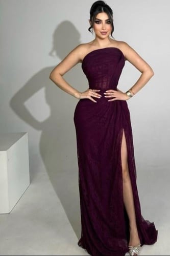 فستان دانتيل فخم