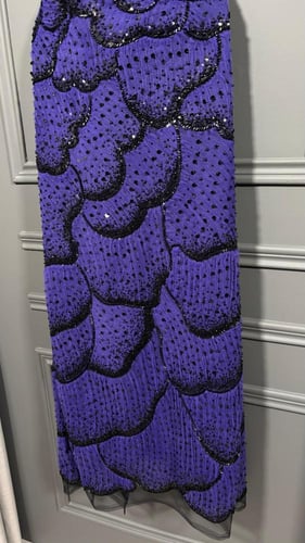 فستان راقي اوف شولدر ليلكي