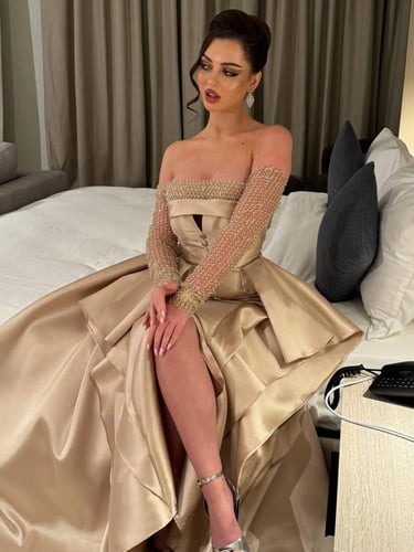 فستان سهرة ميكادوا فخم