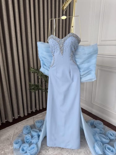 فستان سهرة فخم