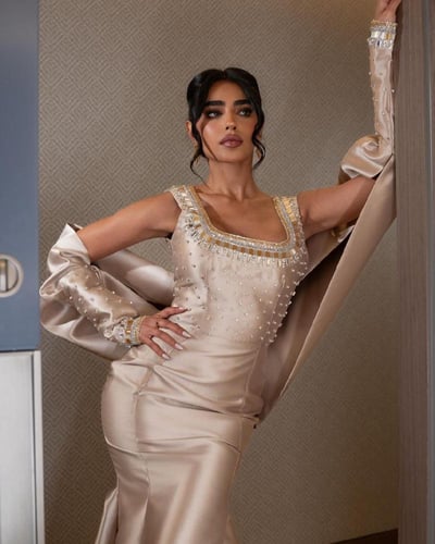 فستان سهره راقي ميكادو