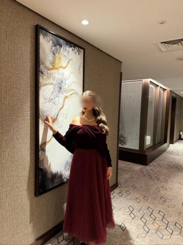 فستان سهرة راقي جديد حصري