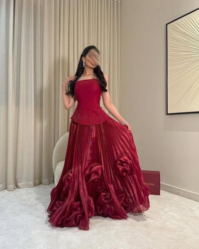 فستان عودي فخم