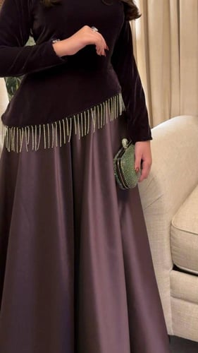 فستان سهرة جديد راقي