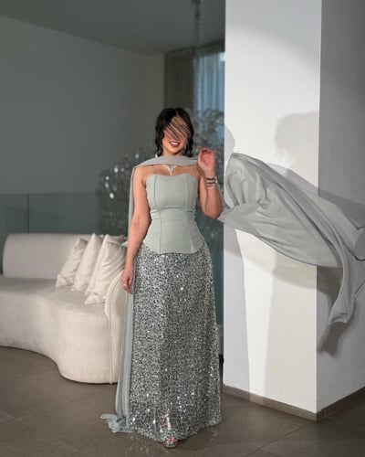 فستان فخم للمناسبات