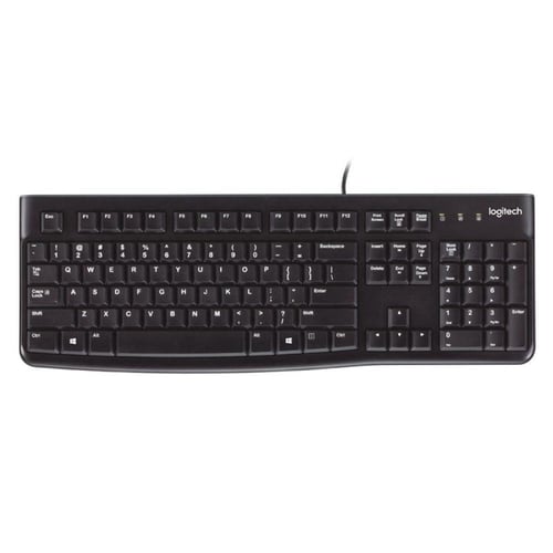 لوحة مفاتيح لوجيتك عربي انجليزي Logitech K120 Wire...