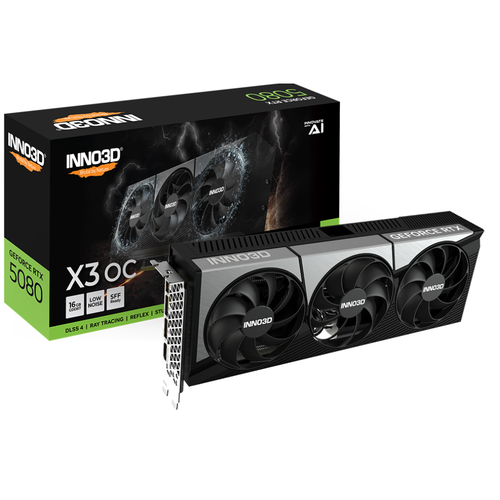 VGA INNO3D GeForce RTX™ 5080 X3 OC 16GB