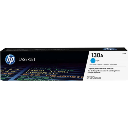 ‌HP 130A Cyan Original LaserJet Toner Cartridge CF...