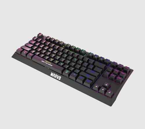 Keyboard ‌MARVO KG917 EN Wired Mechanical Double-s...