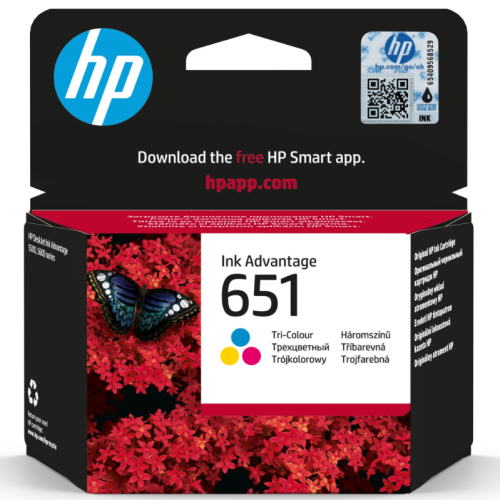 ‌ HP 651 Color Original Ink CartridgeC2P11AE‌ حبر...