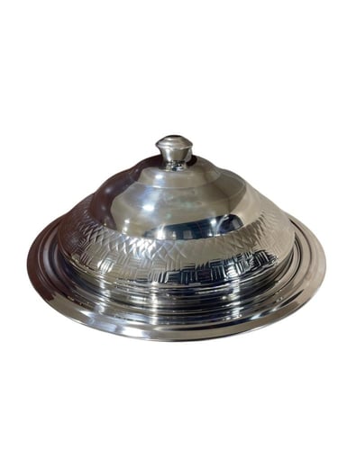 صحن كوزي استيل هندي ماركة اسكوالو /ذبيحه/مقاس 80سم