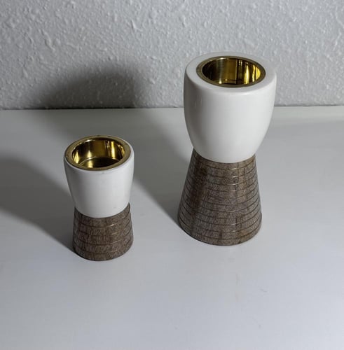 مبخرة رخام مع الخشب