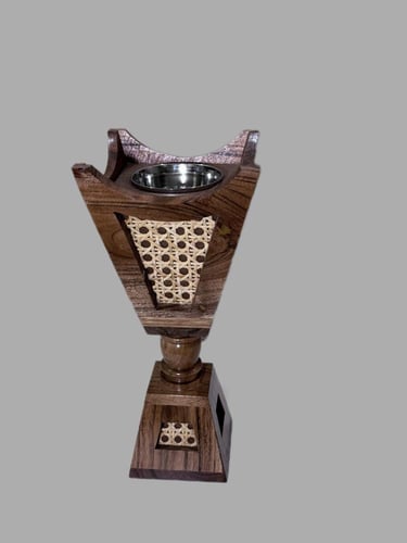 مبخرة الضيوف الخشبية ، حجم صغير