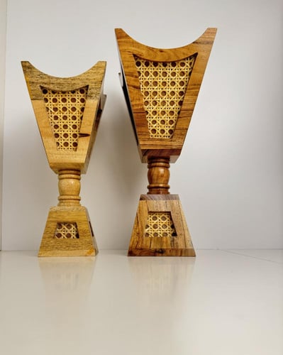 مبخرة الضيوف الخشبية ، حجم صغير