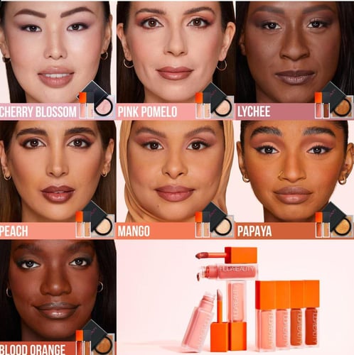 هدى بيوتي مصحح اللون #فو فيلتر بابايا