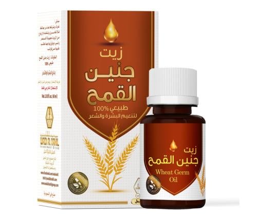 وادي النحل، زيت جنين القمح للعناية بالشعر والجسم -...