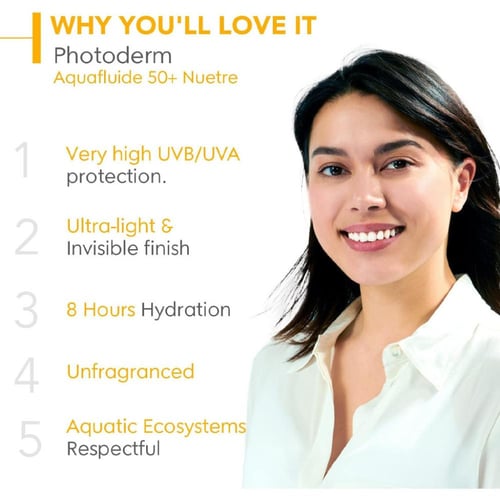 بيوديرما واقي شمس شفاف فوتو ديرم أكوافلويد 50+ 40م...