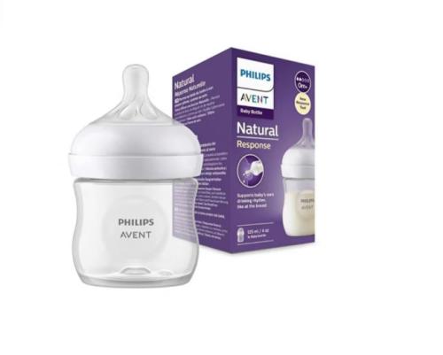 زجاجة رضاعة ذات شكل طبيعي مريح ومضادة للمغص منذ ال...