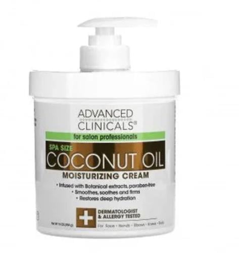 أدفانسد كلينيكالز كريم مرطب بزيت جوز الهند 454 جم