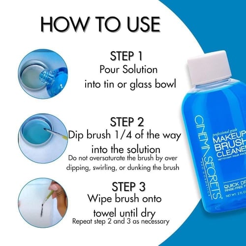 منظف فرش المكياج من سينما سيكريتس - 236مل