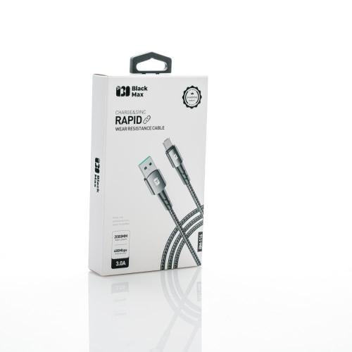 كيبل USB مايكرو قماش 2 متر