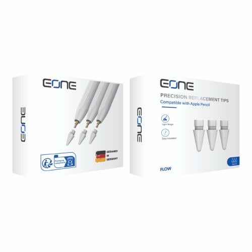 رؤوس قلم EONE FLOW البديلة عالية الدقة – 3 قطع | م...