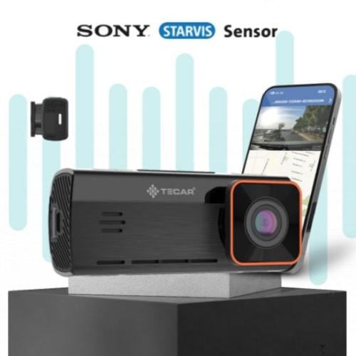 TE-D231 تيكار داش كام 4K كاميرتين مع تتبع WIFI تصو...