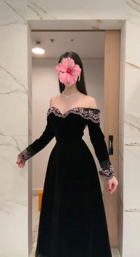 رقم 8385 فستان جوخ أنيق