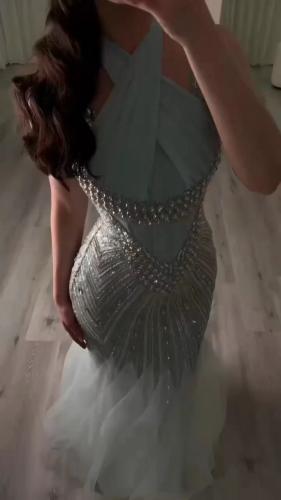 فستان خفوق أعراس و حفلات