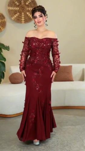 فستان عسيله أعراس و حفلات