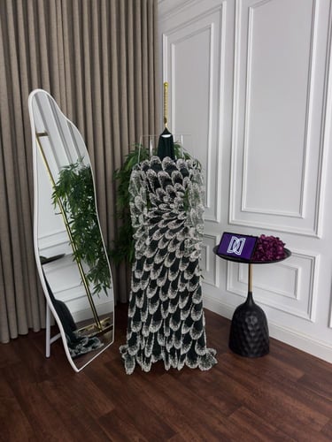 رمز 8010 فستان سهره لول