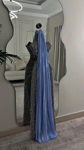 رقم 9325 فستان سهره اخت العروس