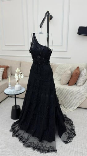 6520 فستان اسود سهرة