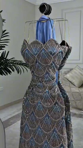 رقم 9325 فستان سهره اخت العروس