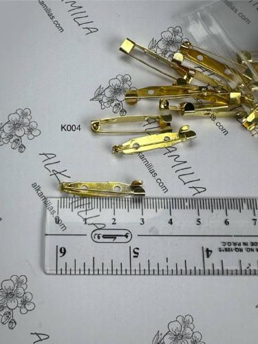 مشابك ذهبيه 20 حبه